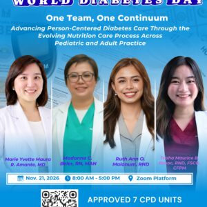NutriLeaRND  Advancing Person-Centered Diabetes Care Through the Evolving  Nutrition Care Process Across  Pediatric and Adult Practice.